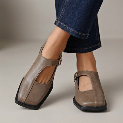 Elspeth Timeless T-Strap Flats