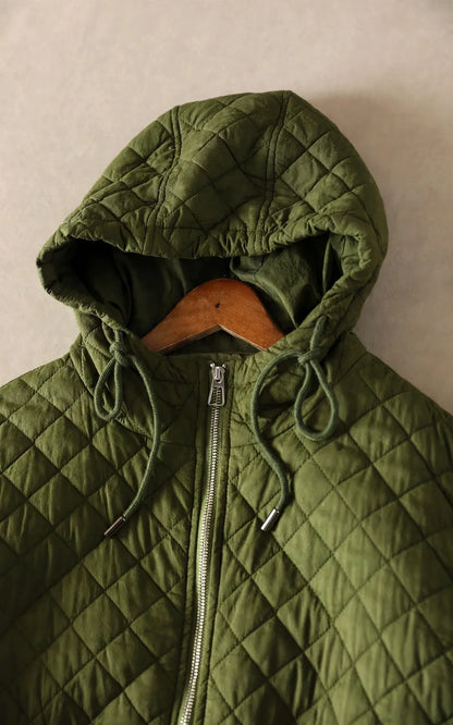 Arlo Quilted Hooded Jacket