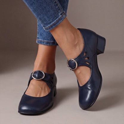 Celeste Leather Heels