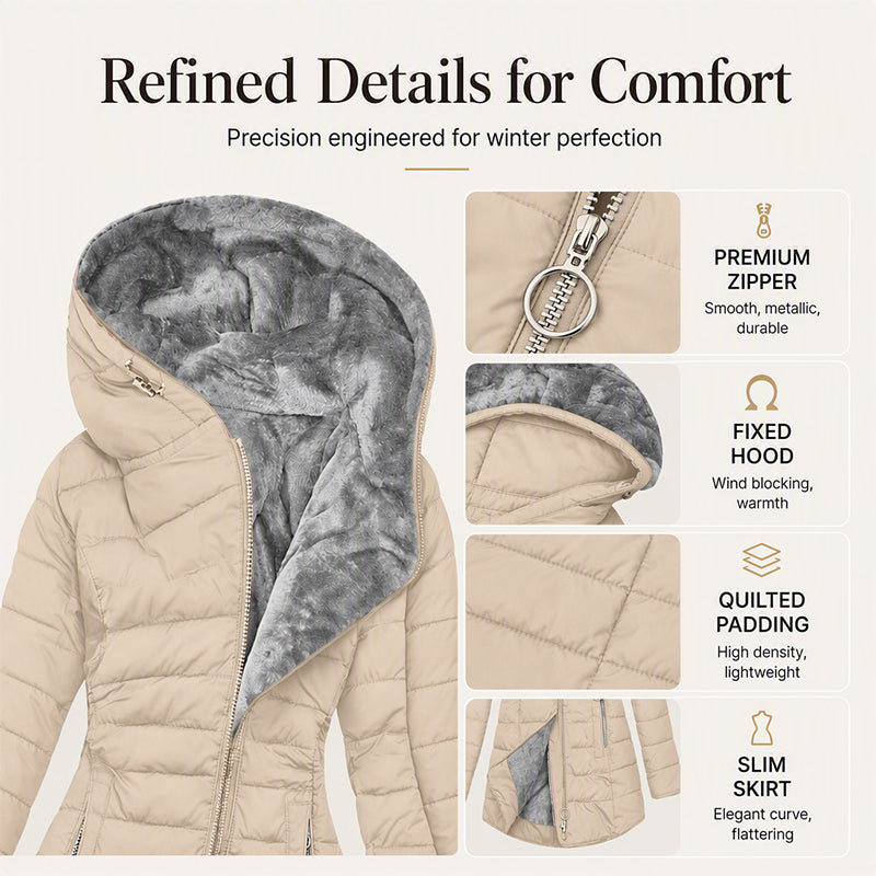 ⌛FREE SHIPPING🛍️ Women's Winter Insulated Hooded Coat